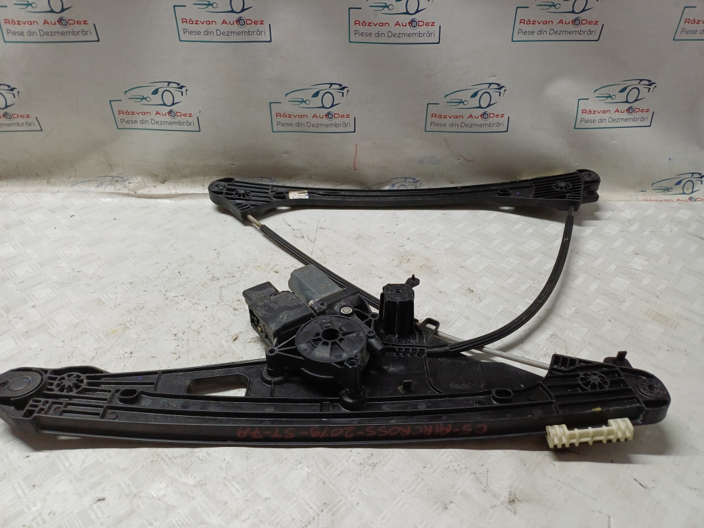 Macara geam stânga fata Citroen C5 Aircross 1.2 Benzina 2019, 9830389380