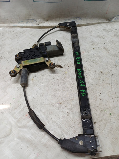 Macara geam stânga fata Fiat Albea - Motorina 2005, -