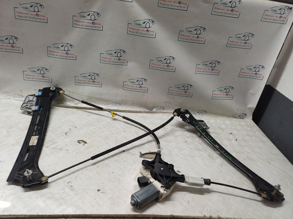 Macara geam stânga fata Mercedes E Class W212 - Motorina 2009, A2078200342