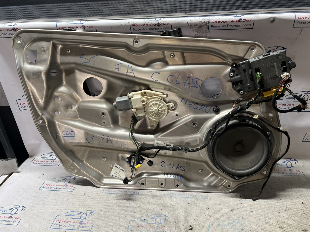 Macara geam stânga fata Mercedes E-Class W212 2012, A2128201102