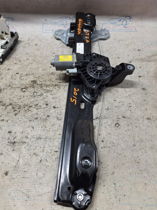 Macara geam stânga fata Nissan Qashqai - Motorina 2015, 140604C22010100