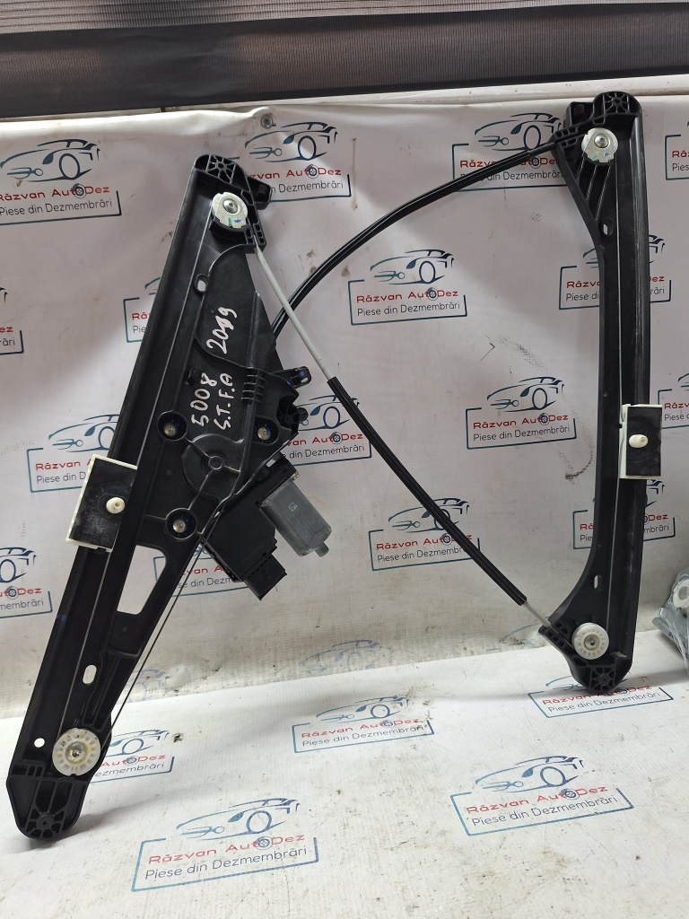 Macara geam stânga fata Peugeot 5008 - Benzina 2019, 9830389380 / 9829482380