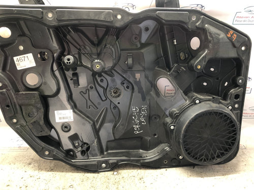 Macara geam stânga fata Porsche Cayenne 2012, 7P5837755D