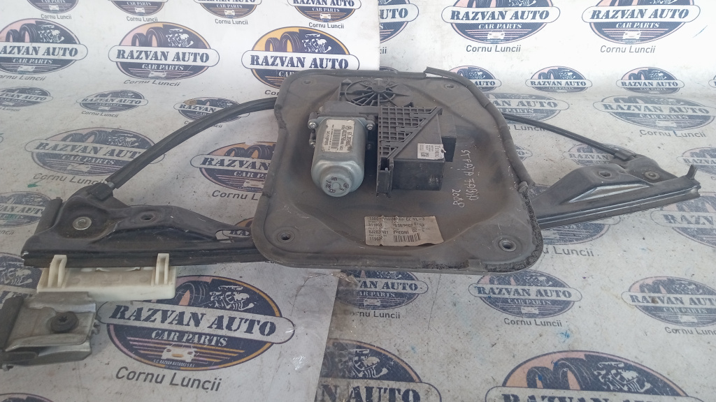 Macara geam stânga fata Skoda Fabia 2 2008, 5J2837401