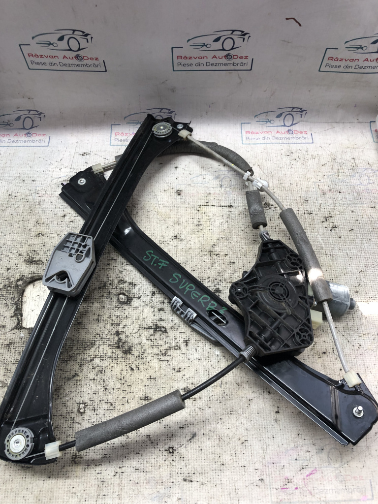 Macara geam stânga fata Skoda Superb 3 2016, 0130822717