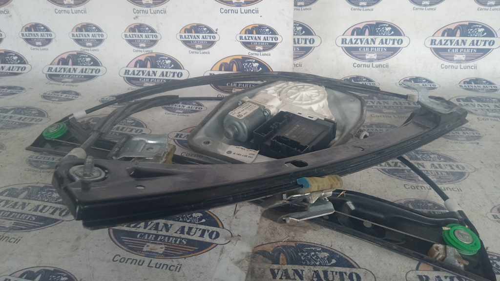 Macara geam stânga fata Volkswagen Jetta 2008, 1K5837461B