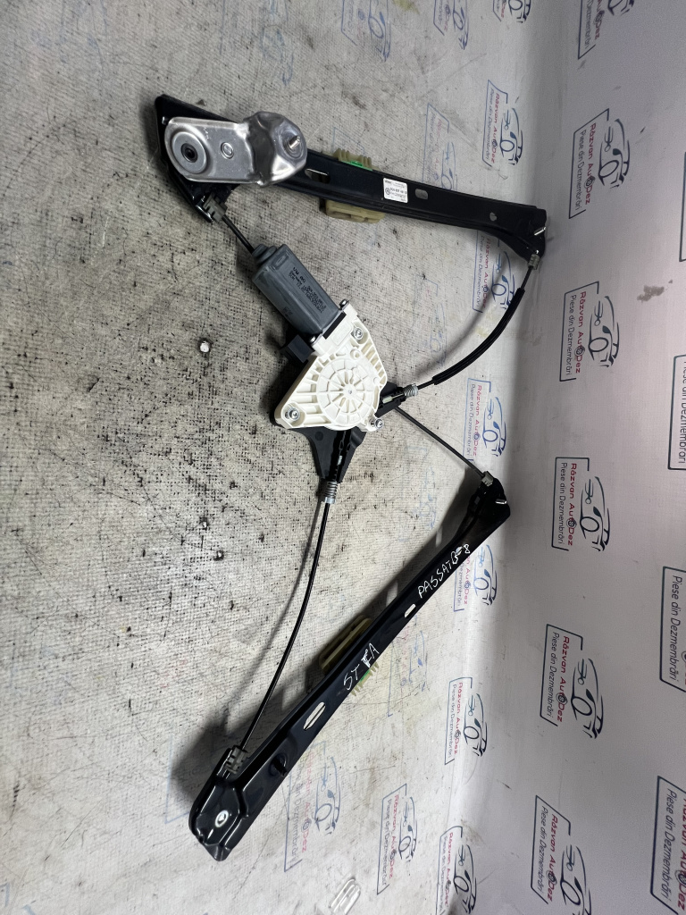 Macara geam stânga fata Volkswagen Passat B8 2016, 3G0837461B