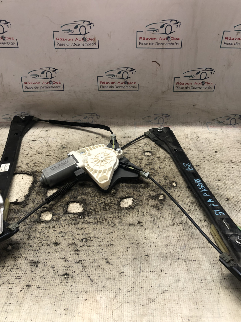 Macara geam stânga fata Volkswagen Passat B8 2017, 3G0837461B