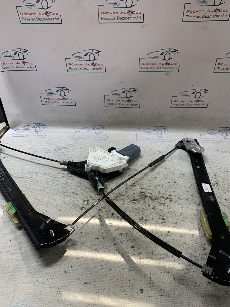 Macara geam stânga fata Volkswagen Passat B8 - Motorina 2016, 3G0837461B / 5Q4959801B