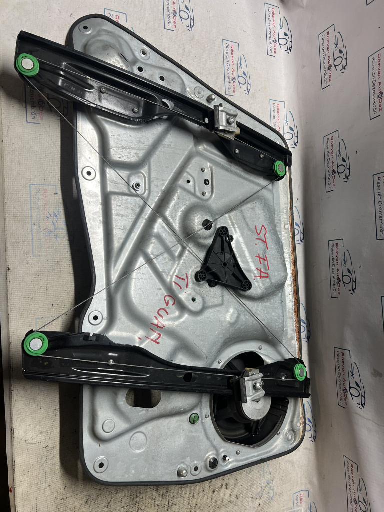 Macara geam stânga fata Volkswagen Tiguan 2008, 5N2837729