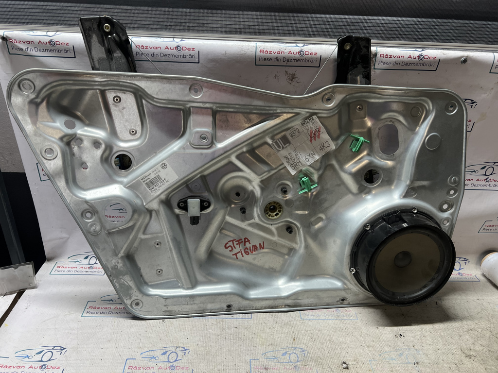 Macara geam stânga fata Volkswagen Tiguan 2013, 5N2837739F