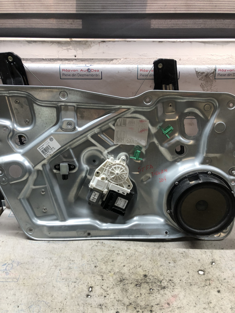 Macara geam stânga fata Volkswagen Tiguan 2014, 5N2837729D