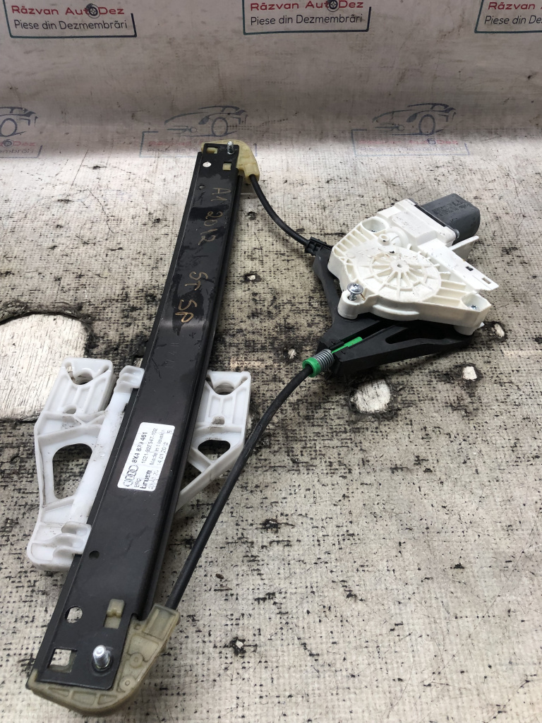 Macara geam stânga spate Audi A1 2012, 8X4839461