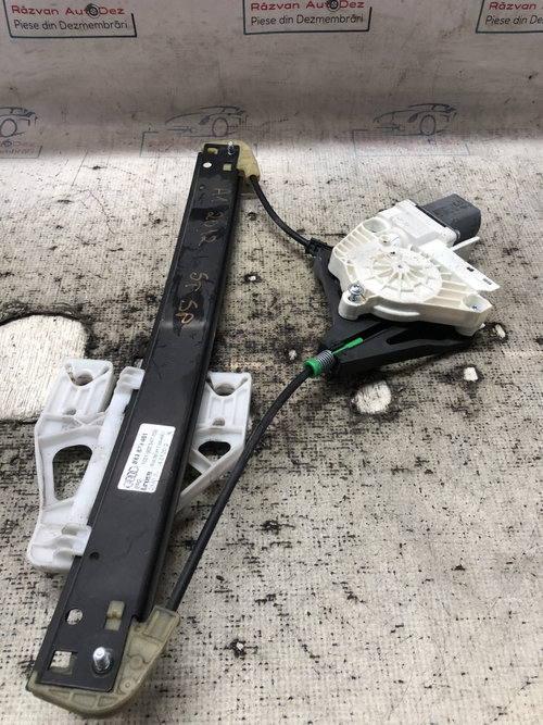 Macara geam stânga spate Audi A1 2012, 8X4839461