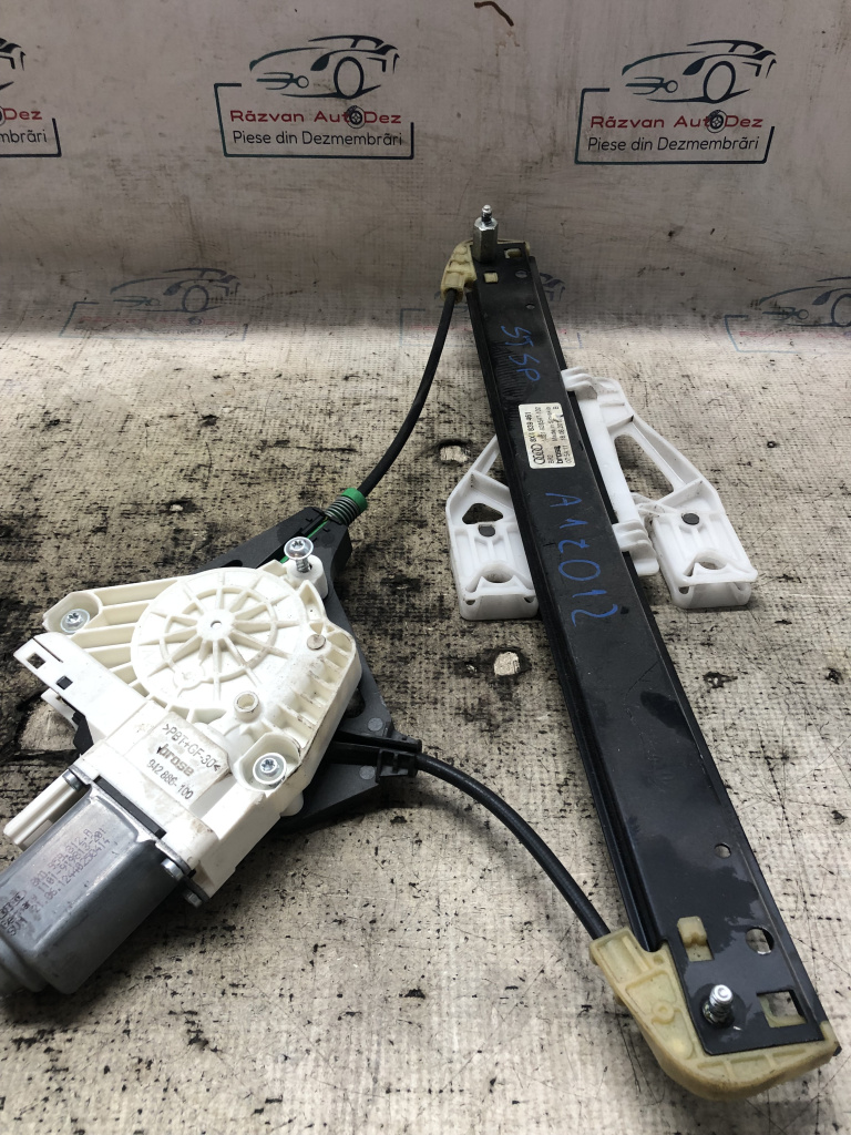 Macara geam stânga spate Audi A1 2012, 8X4839461