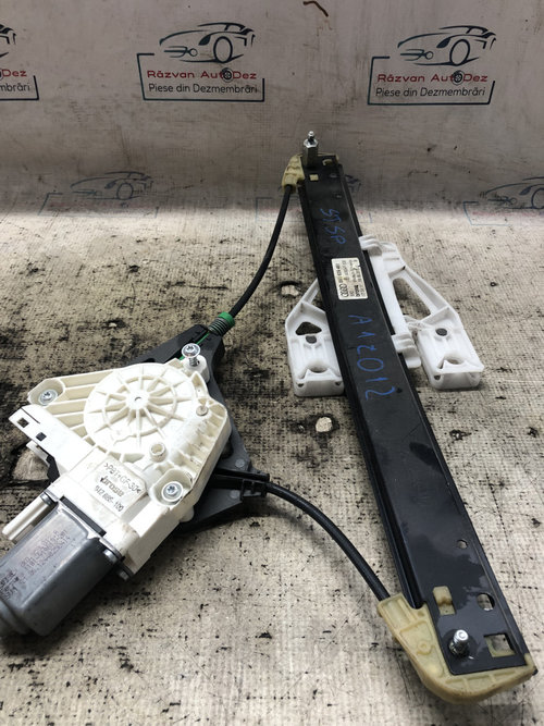 Macara geam stânga spate Audi A1 2012, 8X4839461