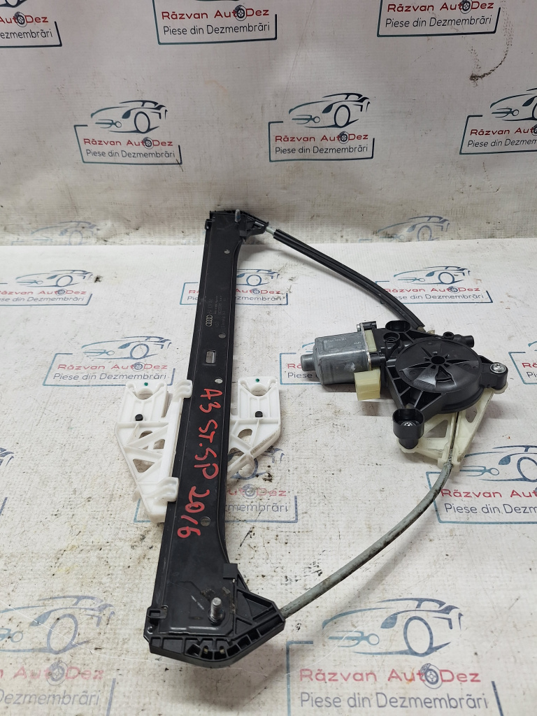 Macara geam stânga spate Audi A3 8V - Motorina 2016, 8V4839461 / 5Q0959801