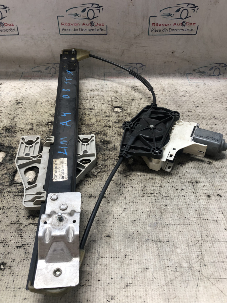 Macara geam stânga spate Audi A4 B8 2012, 8K0839461A