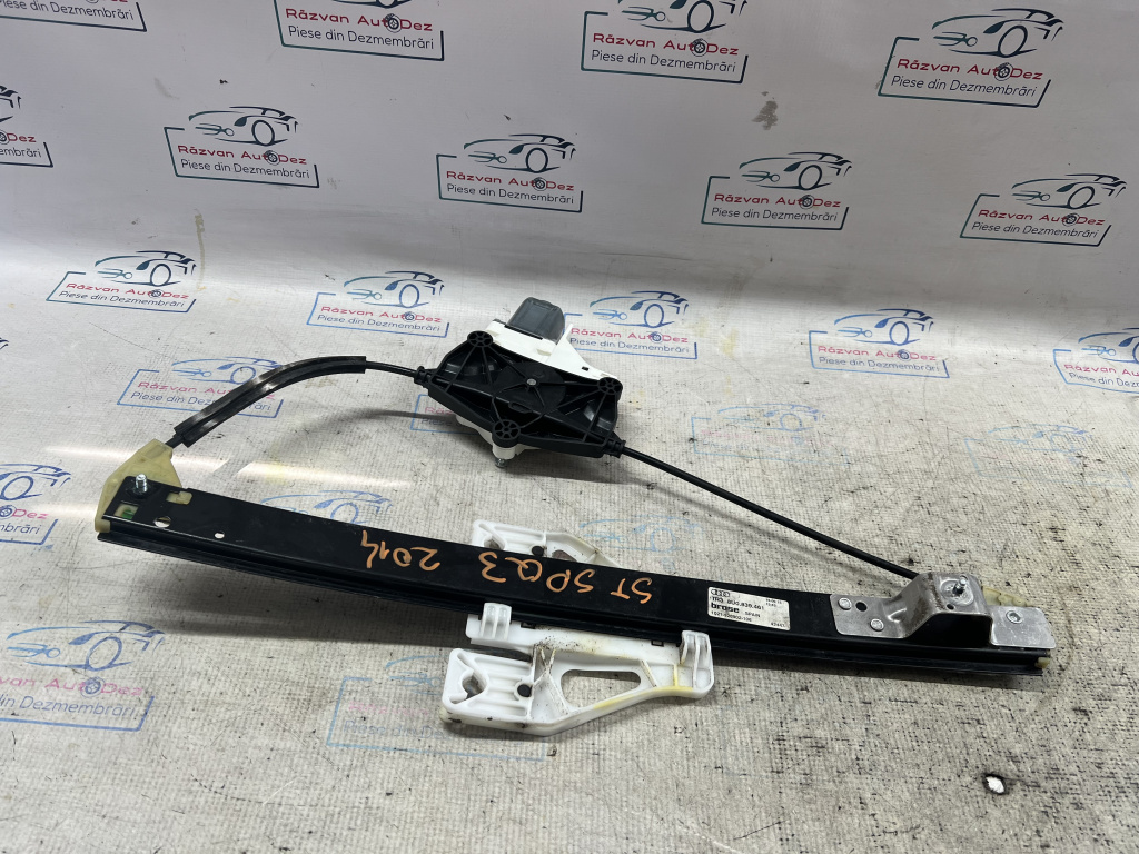 Macara geam stânga spate Audi Q3 2014, 8U0839461