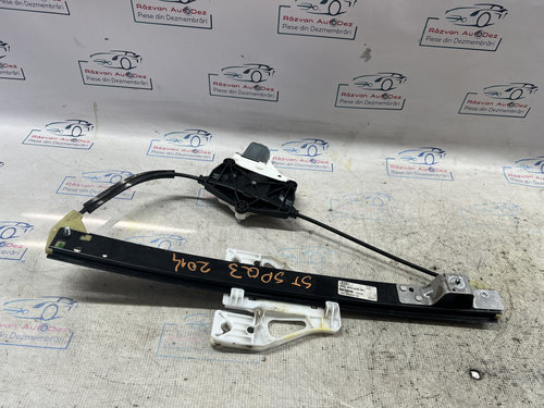 Macara geam stânga spate Audi Q3 2014, 8U0839461