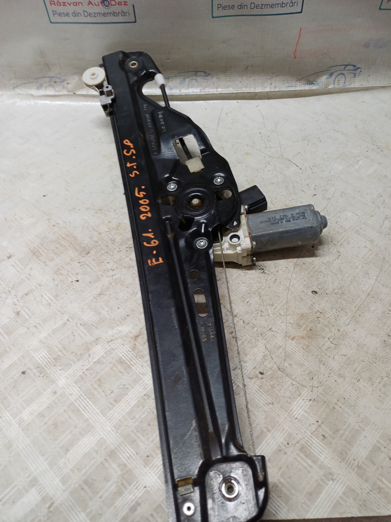 Macara geam stânga spate BMW Seria 5 E61 - Motorina 2005, -
