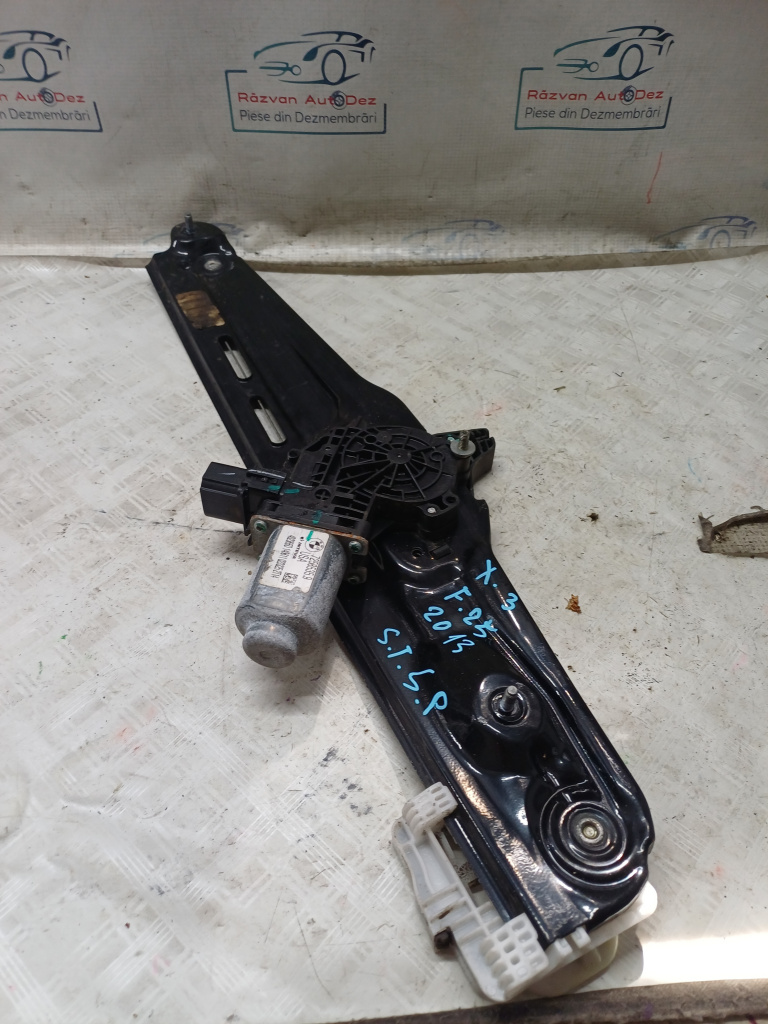 Macara geam stânga spate BMW X3 F25 - Motorina 2013, 72585359