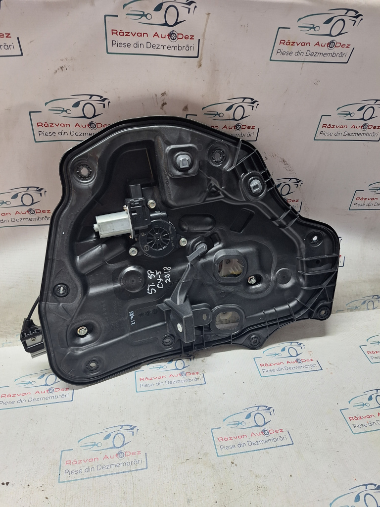 Macara geam stânga spate Mazda CX-5 - Motorina 2018, BHN95958X / FĂRĂ MOTORAS