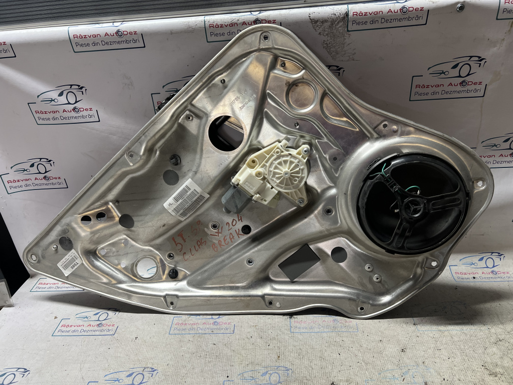Macara geam stânga spate Mercedes C-Class W204 2009, BREAK