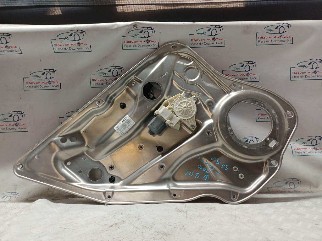 Macara geam stânga spate Mercedes C-Class W204 - Motorina 2010, A2048200542