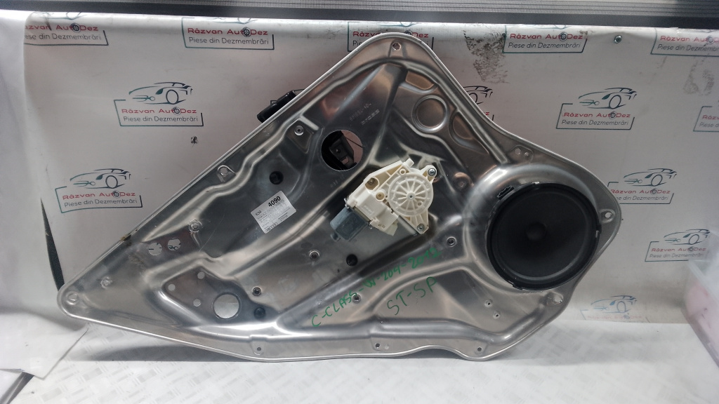 Macara geam stânga spate Mercedes C-Class W204 - Motorina 2012, A2048204302