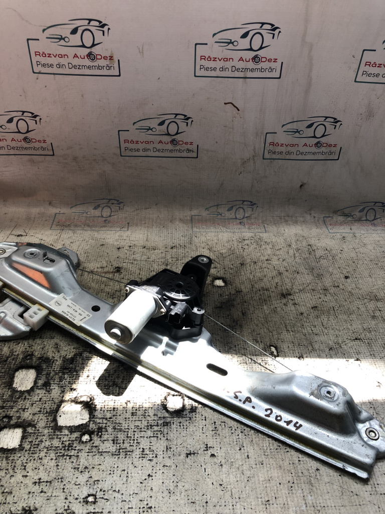 Macara geam stânga spate Nissan Qashqai 2014, 827014EA0A
