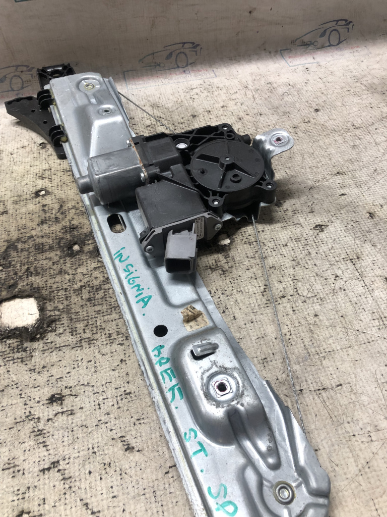 Macara geam stânga spate Opel Insignia 2009, 964839104