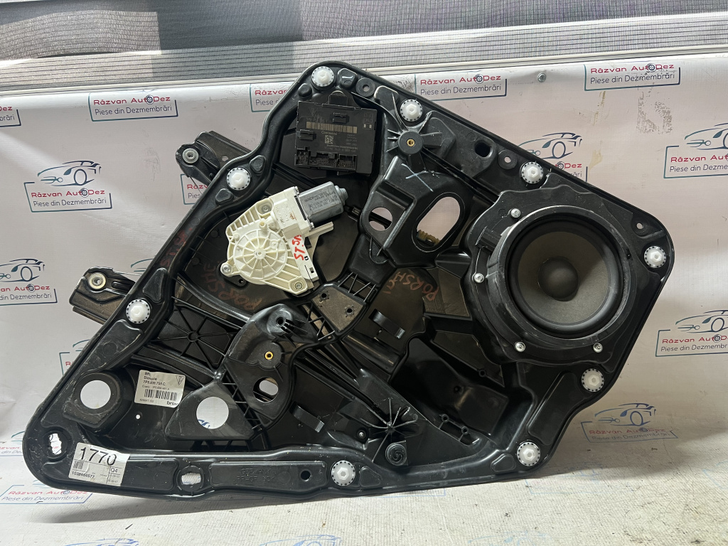 Macara geam stânga spate Porsche Cayenne 2012, 7P5839755C