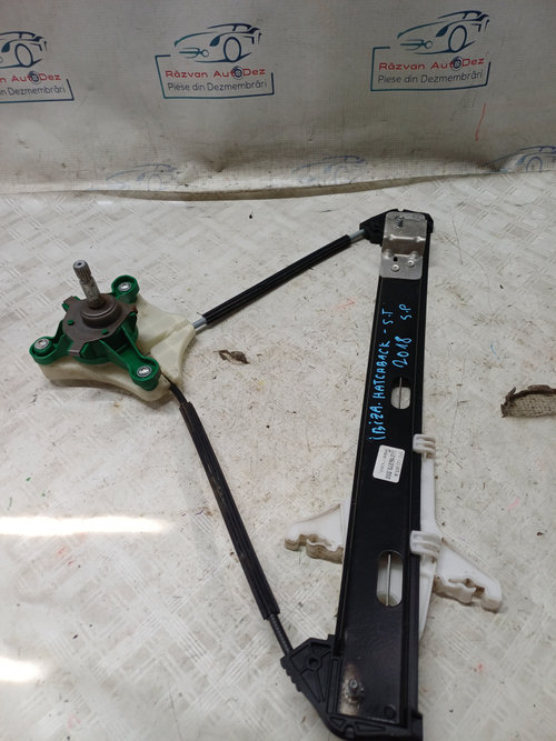Macara geam stânga spate Seat Ibiza Hatchback - Motorina 2018, 6F0889461A