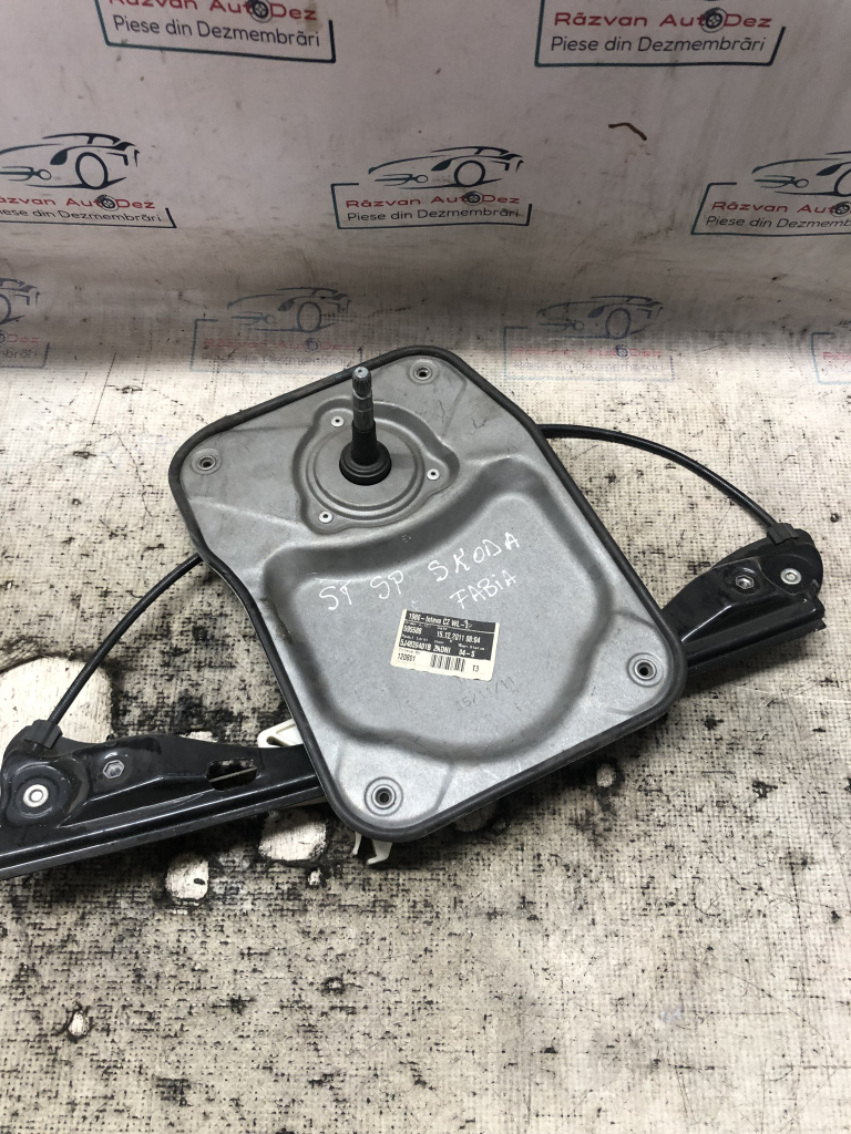 Macara geam stânga spate Skoda Fabia 2 2012, 5J4839401B