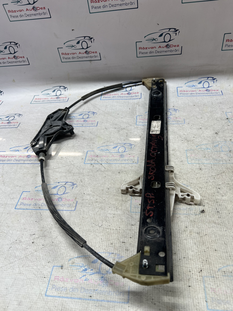 Macara geam stânga spate Skoda Octavia 2 2008