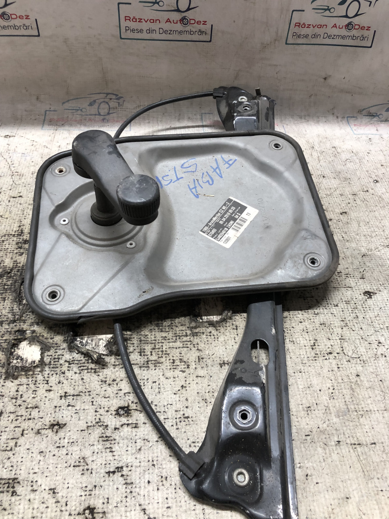 Macara geam stânga spate Skoda RAPID 2010, 5J4839401B