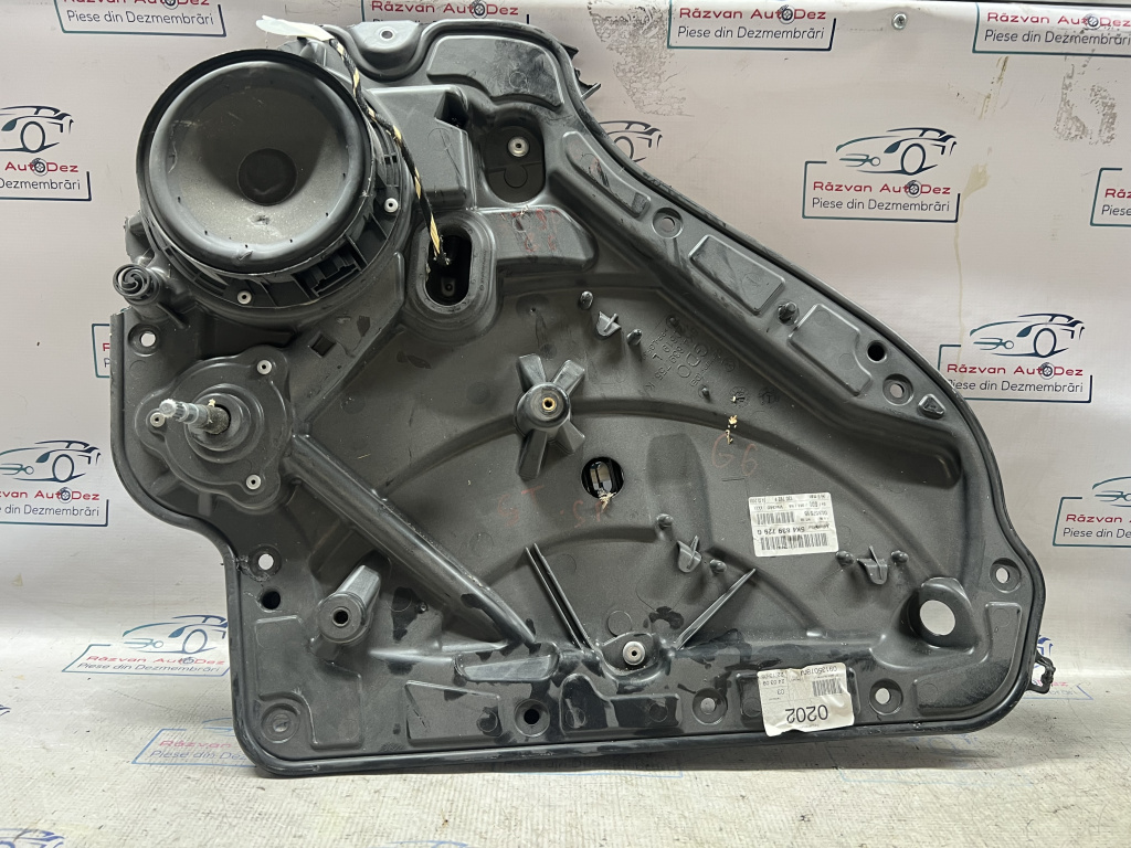 Macara geam stânga spate Volkswagen Golf 6 2009, 5K4839729G