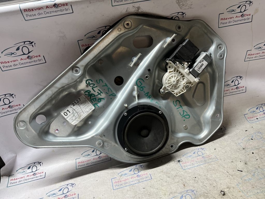 Macara geam stânga spate Volkswagen Golf 6 break 2012, 1K9839755A