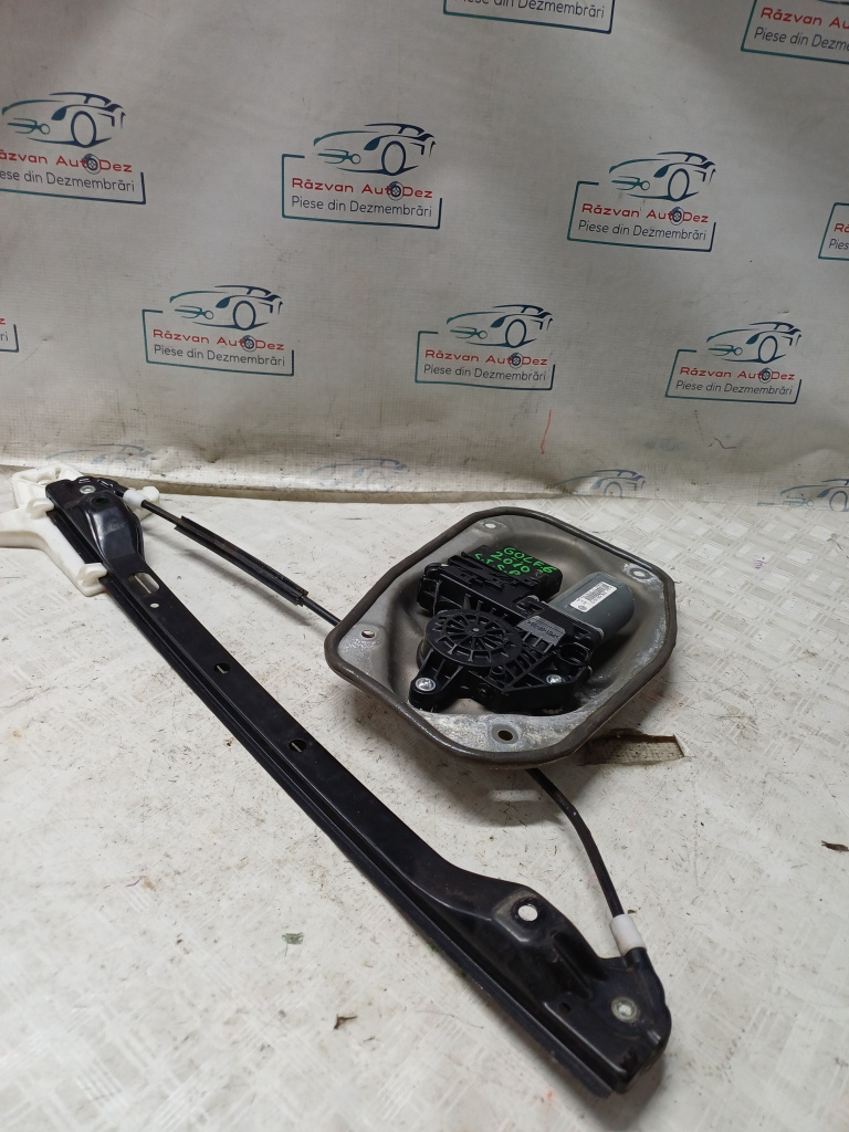 Macara geam stânga spate Volkswagen Golf 6 Plus - Motorina 2010, 5M0839401D