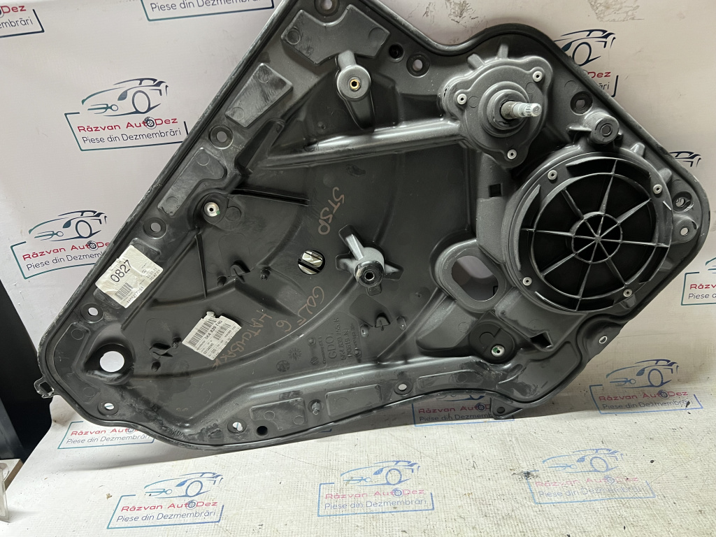 Macara geam stânga spate Volkswagen Golf 6 Hatchback 2011, 5K4839729G