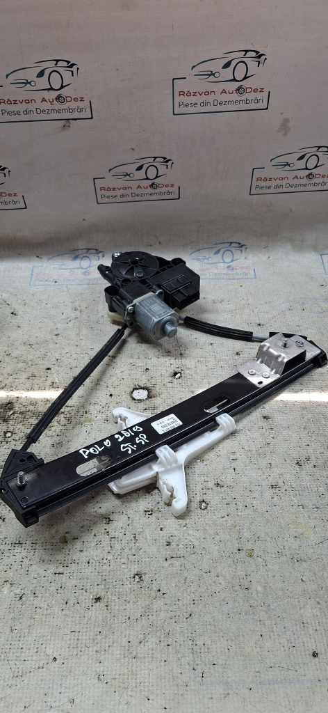 Macara geam stânga spate Volkswagen Golf 7 1.4 Benzina 2014, 2G6839461C