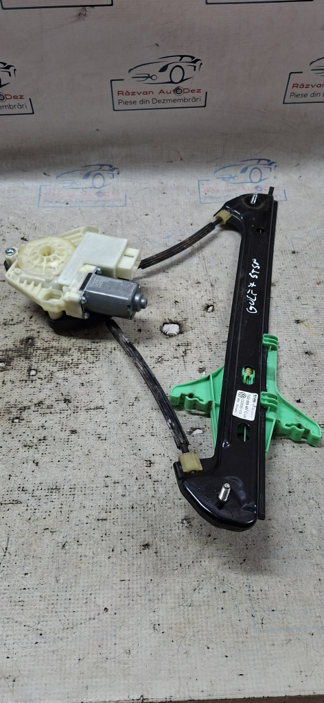 Macara geam stânga spate Volkswagen Golf 7 1.4 Benzina 2014, 5G4839461C