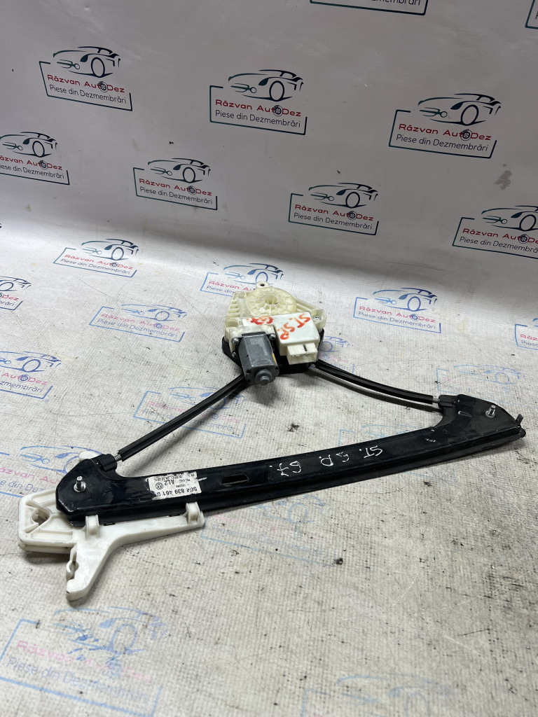 Macara geam stânga spate Volkswagen Golf 7 2012, 5G4839461B