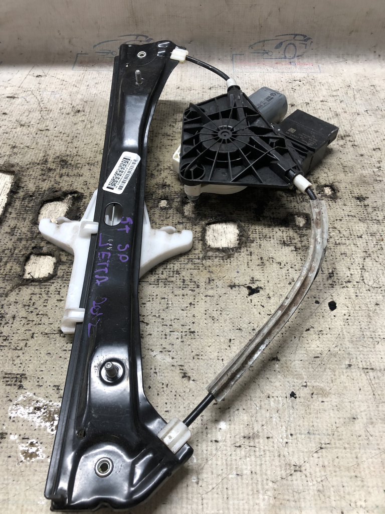 Macara geam stânga spate Volkswagen Jetta 2012, 5C6839461B
