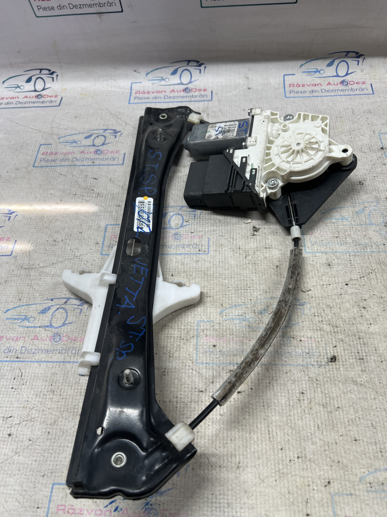 Macara geam stânga spate Volkswagen Jetta 2012, 5C6839461B