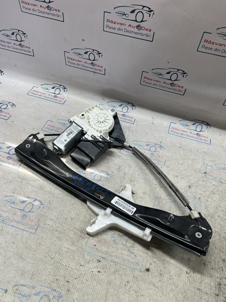 Macara geam stânga spate Volkswagen Jetta 2012, 5C6839461B