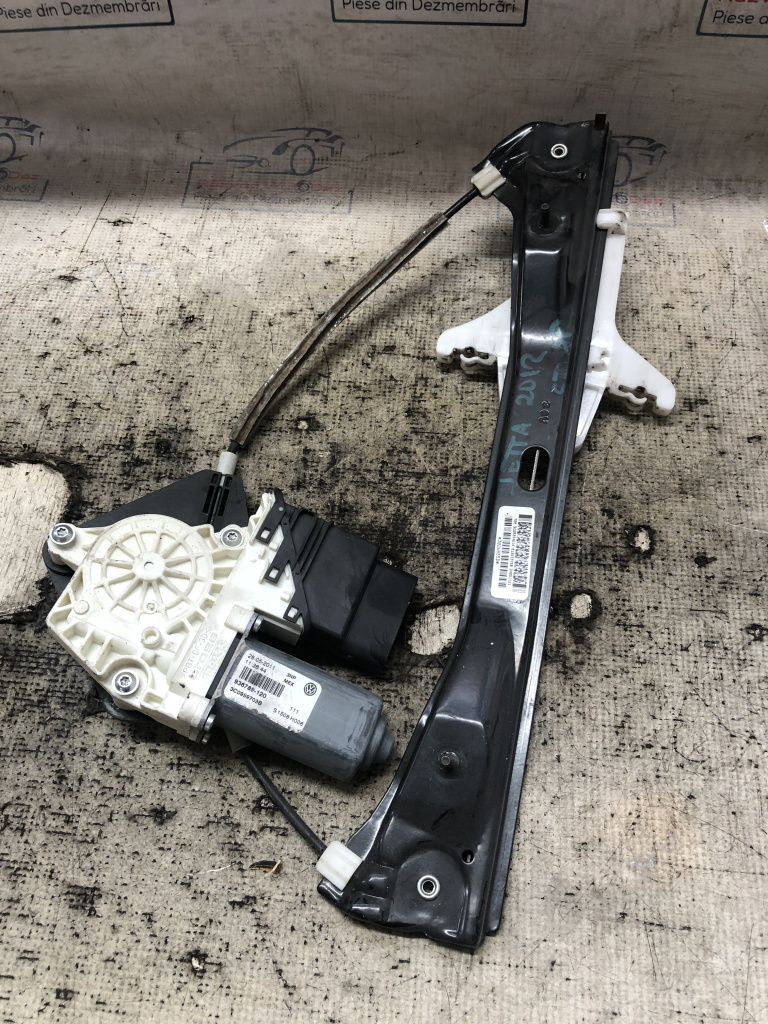 Macara geam stânga spate Volkswagen Jetta 2012, 5C6839461A