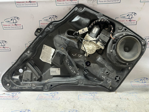 Macara geam stânga spate Volkswagen Tiguan 2009, 5N0839729K