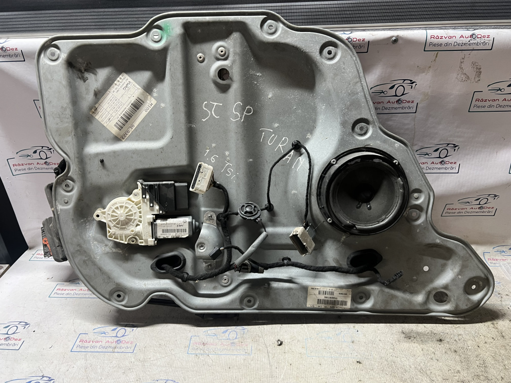 Macara geam stânga spate Volkswagen Touran 2003, 1T0839729G